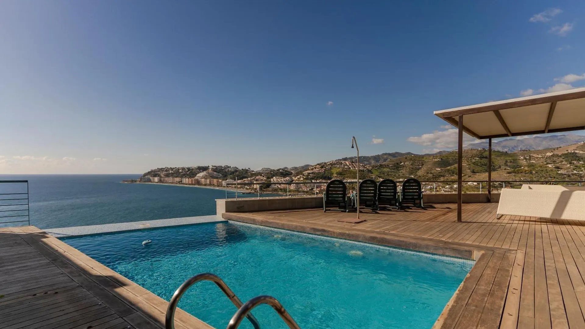 Almuñécar Rentitspain Villa De Ensueno Vista Al Mar Confort Y Piscina ספרד