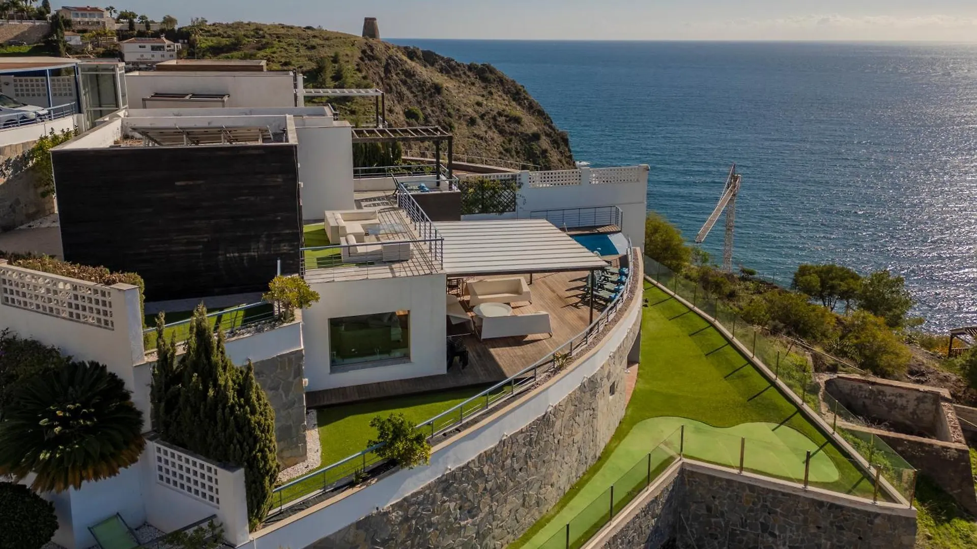 Rentitspain Villa De Ensueno Vista Al Mar Confort Y Piscina Almuñécar